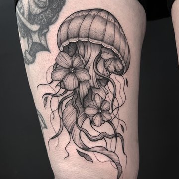 meduusa tätoveering