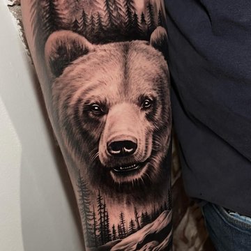 bear tattoo