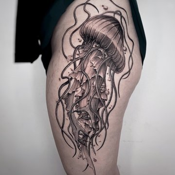 meduusa tätoveering