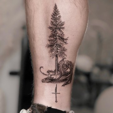 tree tattoo