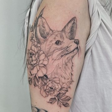 fox tattoo