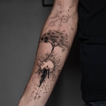 tree tattoo