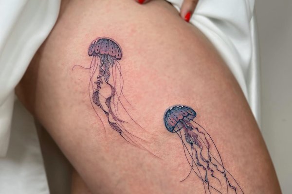 meduusa tätoveering