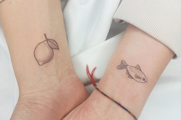 couple tattoos