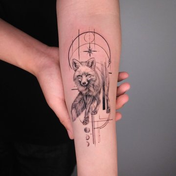 fox tattoo