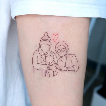 семейные тату