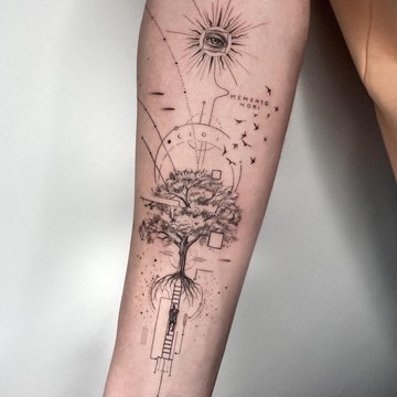 tree tattoo
