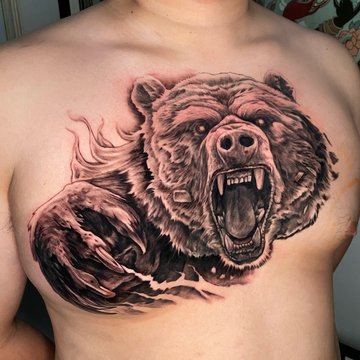 bear tattoo