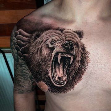bear tattoo