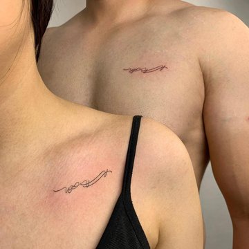 couple tattoos