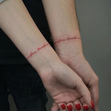 couple tattoos
