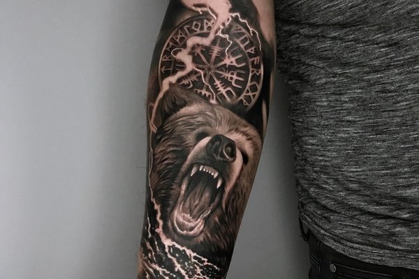 bear tattoo