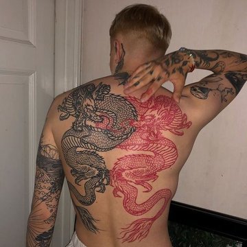 dragon tattoo