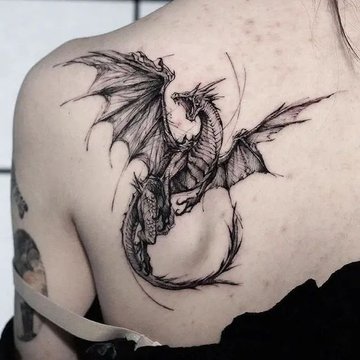 draakoni tätoveeringud