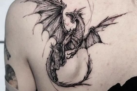 dragon tattoo