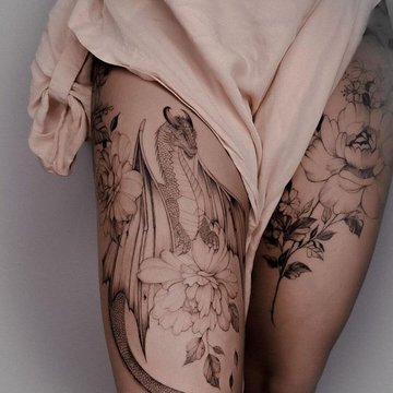 dragon tattoo