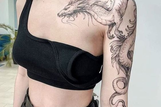 dragon tattoo
