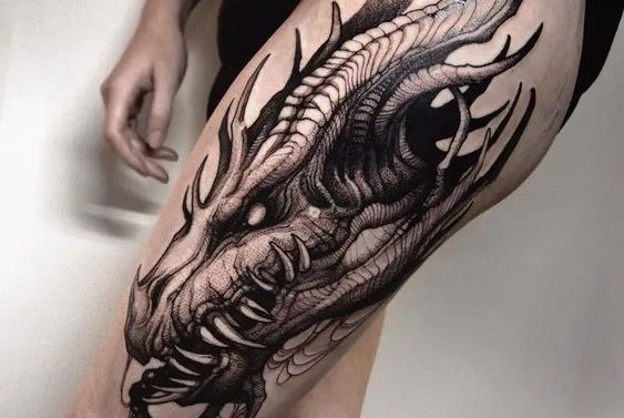 dragon tattoo