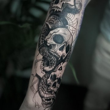 Men's Forearm Tattoos