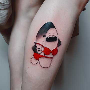 women’s leg tattoos