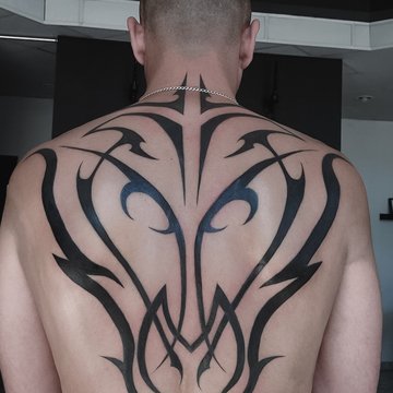 Men's Back Tattoos