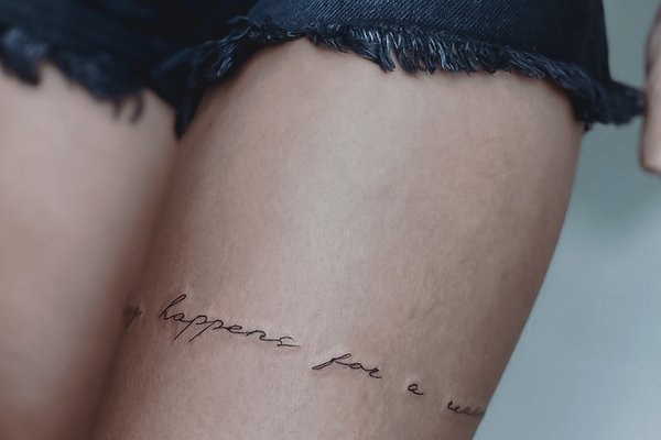 women’s leg tattoos