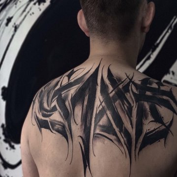 Men's Back Tattoos