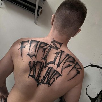 Men's Back Tattoos
