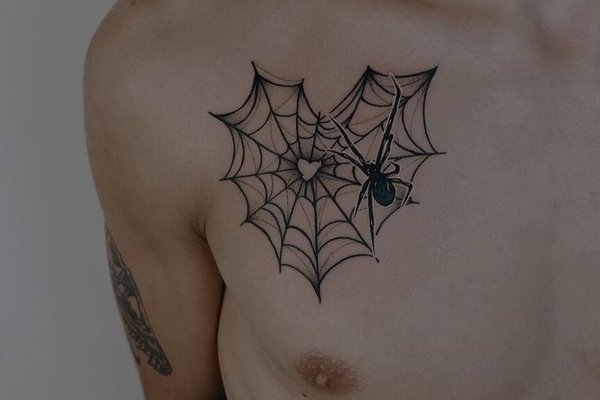 Men's Chest Tattoos