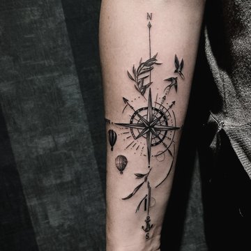 Men's Forearm Tattoos