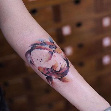 koi fish tattoo