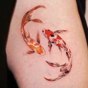 koi fish tattoo