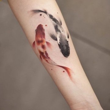 koi fish tattoo