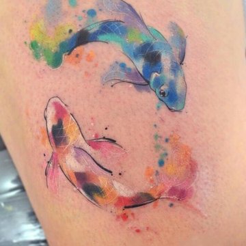 koi fish tattoo
