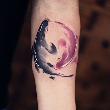 koi fish tattoo