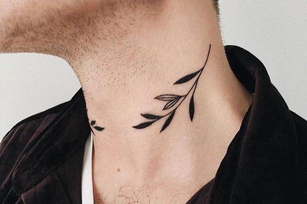 Tattoos on the Neck