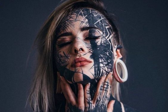 face tattoos