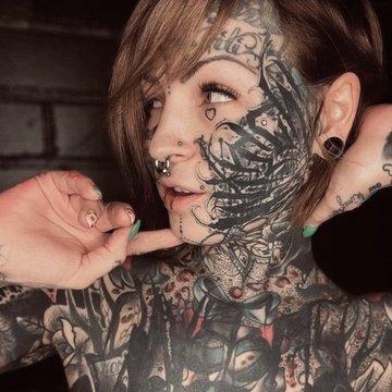 face tattoos