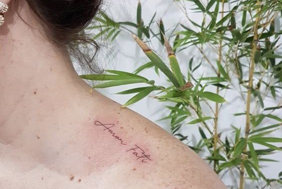 Amor Fati тату