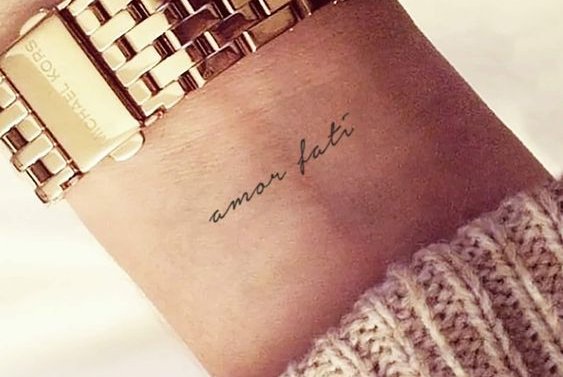 Amor Fati тату