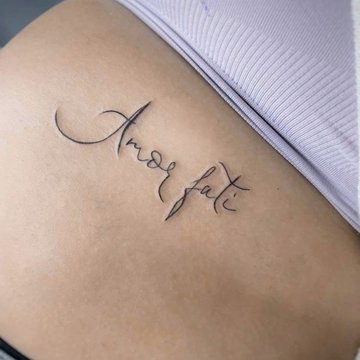 Amor Fati тату