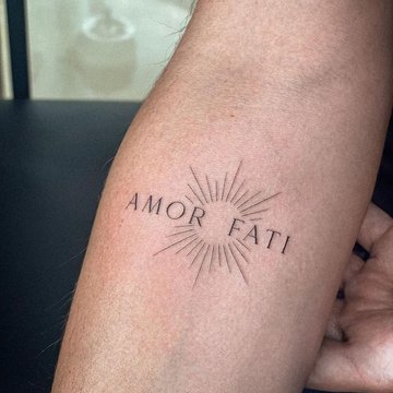 Amor Fati тату