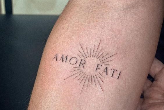 Amor Fati тату