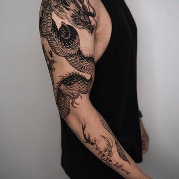 dragon tattoo