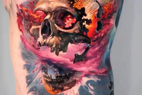 skull tattoo