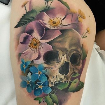 skull tattoo