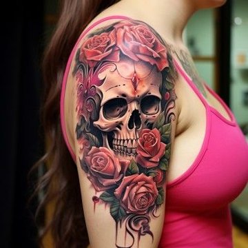 skull tattoo