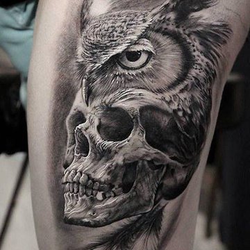 skull tattoo