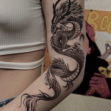 dragon tattoo