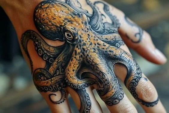 octopus tattoo